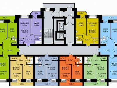 1-комнатная квартира